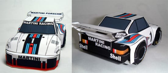 Race Car Porsche 935 Papercraft