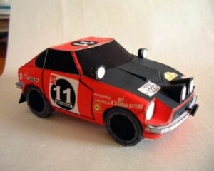 L114 - Race Car Fairlady Z papercraft