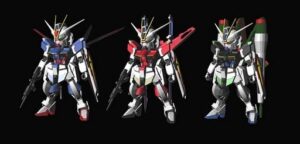 Cream Bread SD ZGMF X56S Impulse Gundam Set - SD ZGMF-X56S Impulse Gundam Papercraft