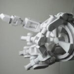 L1800 - Mechanical Hand Prototype Papercraft