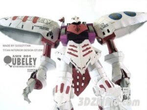 gogotitan AMX 004 Qubeley - Gundam AMX 004 Qubeley Papercraft