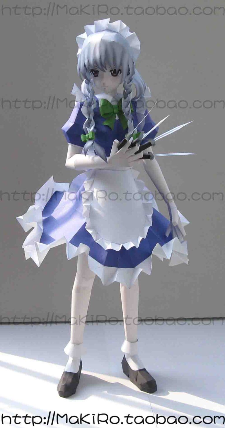 Sakuya Izayoi Papercraft