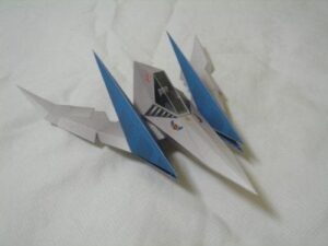 8705 20070104180313 01 - Starfox Arwing Papercraft