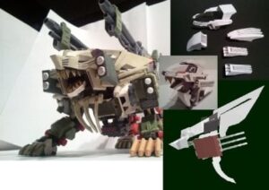 L18464 - Liger Zero Panzer Papercraft