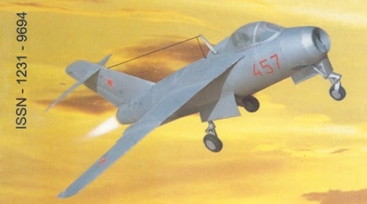 Lavochkin La-15 Fighter Papercraft