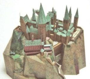 Hogwarts Castle0003 - Hogwarts Castle Papercraft