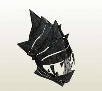 LOTR Goblin’s Helmet Papercraft