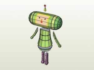 katamari - Katamari Prince Paper Model