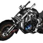 ffbike e1353729032868 - FINAL FANTASY VII Hardy Daytona Papercraft