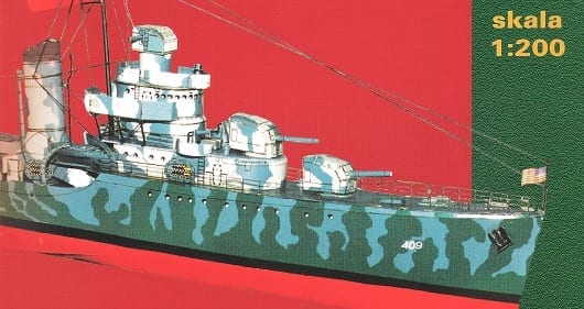 USS Sims (DD-409) Papercraft