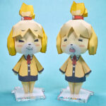 elizabeth - Animal Crossing Isabelle Shizue Papercraft