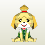 isabella shizue papercraft - Animal Crossing Isabelle Shizue v2 Papercraft