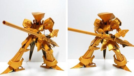 Knight of Gold Action Figure Papercraft