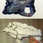 mass effect n7 eagle heavy pistol papercraft by artbetep d5aorgr e1362100023868 - Mass Effect N7 Eagle Papercraft