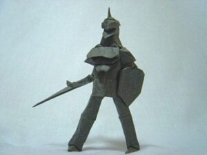 armored knight - Armor Knight Origami