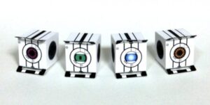 Portal Cores - Portal Personality Cores Papercraft