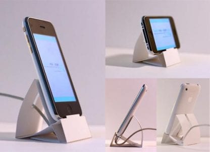 Iphone Dock and Stand Papercraft