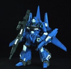 RGZ 95C Rezel Commander Type Gundam Papercraft - RGZ-95C Rezel Commander Type Gundam Papercraft