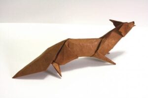 fox kitsune origami - Kitsune Origami