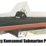 K 3 Leninsky Komsomol Submarine Papercraft - K-3 Leninsky Komsomol Submarine Papercraft