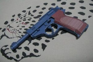 0NfVo - Walther P38 Gun Papercraft