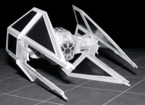 1xpUJ - Star Wars Tie Interceptor Paper Model