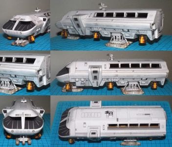 Moon Bus Paper Model
