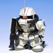 Gundam SD MS-06R-1 Zaku Paper Model