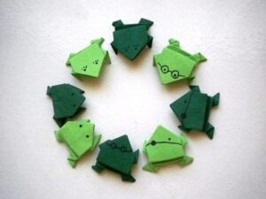 8mCnS - Frog Origami