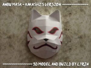 DT9wo - Kakashi Anbu Mask Papercraft