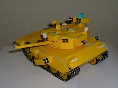 T34 Tank Papercraft