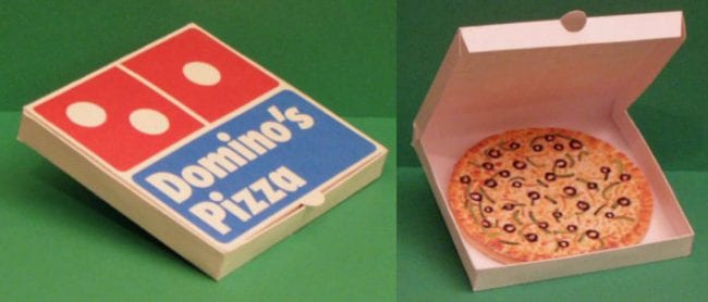 Domino’s Pizza Diorama