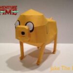 bSb50ec - Adventure Time Jake Papercraft