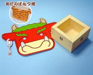 mamemaki kakudaii - Setsubun Bean Box Papercraft