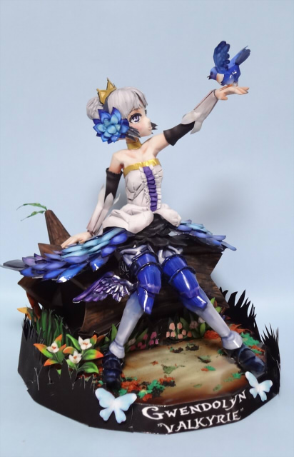 Odin Sphere Gwendolyn Papercraft