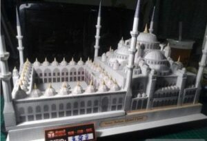 turkey mosque - Sultan Ahmed Camii Turkey Mosque Papercraft