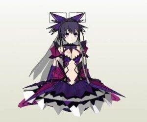 yatogamis - Date A Live Yatogami Tohka Paper Craft