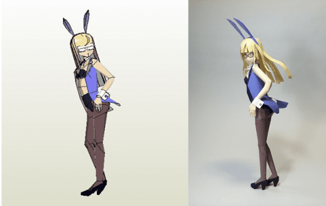 Strike Witches Perrine H. Clostermann Papercraft