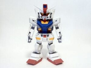 0920a - SD RX-78-2 Gundam ver. Evolve Papercraft