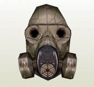 antigass - Anti Gas Mask Papercraft