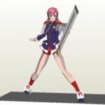 revogirl - Revolutionary Girl Utena Papercraft