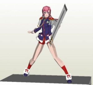 revogirl - Revolutionary Girl Utena Papercraft