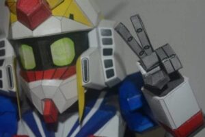 SD GF13 050NSW Nobel Gundam Papercraft 3 - SD GF13-050NSW Nobel Gundam Showcase by Marc