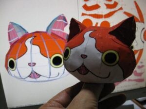 jibanhead - Jibanyan Head Papercraft