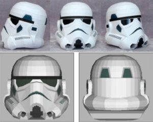 stormtrooper1 - Stormtrooper Head Papercraft