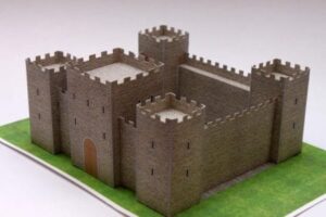 castemearc - Medieval Castle Papercraft