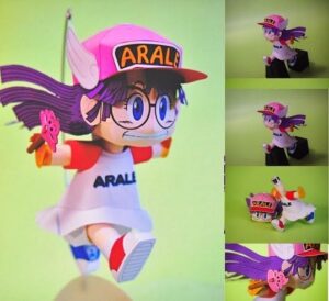 1622706867501 - Dr. Slump Arale Norimaki Papercraft