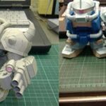 sdgf - SD Gouf Gundam paper craft