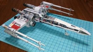 strwrs - Star Wars X-Wing paper craft