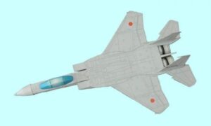 f 15 sample2 - JSDF F-15 Fighter Jet Paper Model